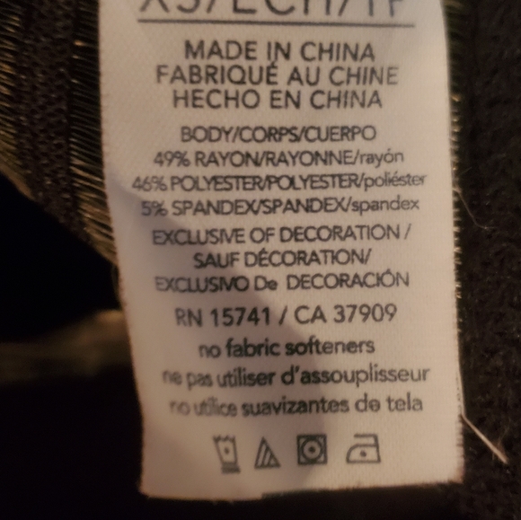 Splendid Black Hooded Jumpsuit XS NWT - Picture 6 of 6